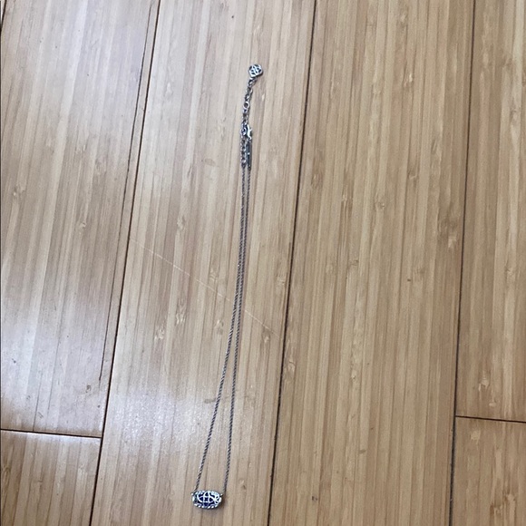 COPY - Kendra Scott Elisa  Silver cobalt cat’s eye necklace , lots of tarnishin… - Picture 7 of 8